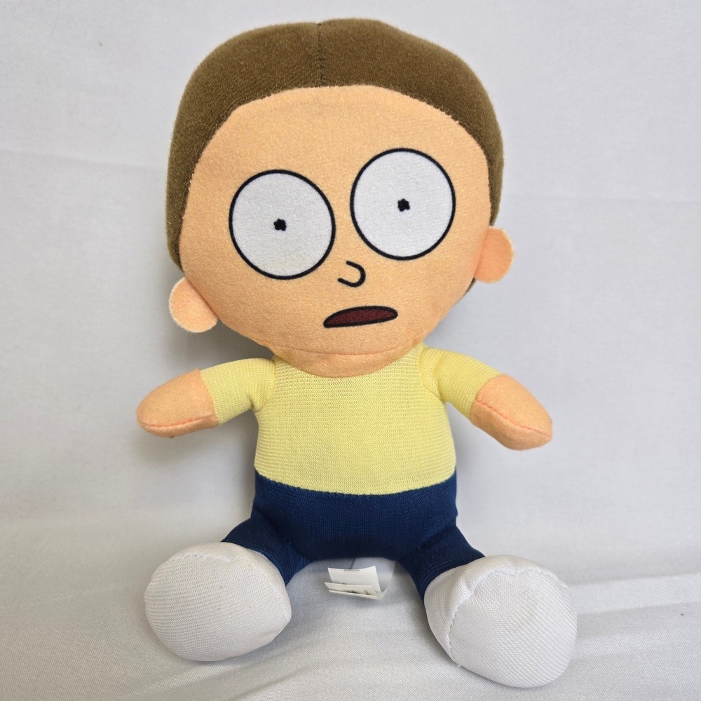 Toy Factory Adult Swim Rick and Morty Morty Smith Plush 6" 2023